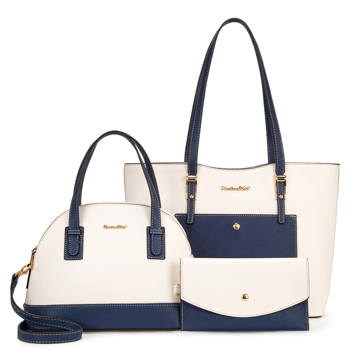 Montana West 3PCS Purses for Women Tote Bag and Wallet Set Shoulder Satchel Handbags