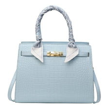 Women's Spring Stone Pattern Solid Color Simple Retro Handbags