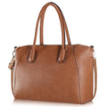 WomenÕs Soft Leather Handbag Tote Bags Large Shoulder Crossbody Bag 7 Cells Zipper Purse Handle Bag Phone Book Cosmetic Case for Office Lady Student