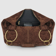 Italian Genuine Suede Hobo Bag | Belluno
