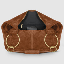 Italian Genuine Suede Hobo Bag | Belluno