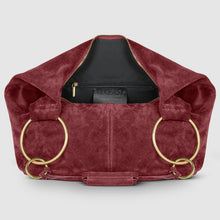 Italian Genuine Suede Hobo Bag | Belluno